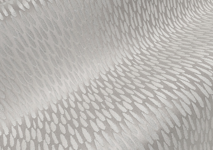 Dew Drop, Metallic Silver - Roman Blind - Image 4